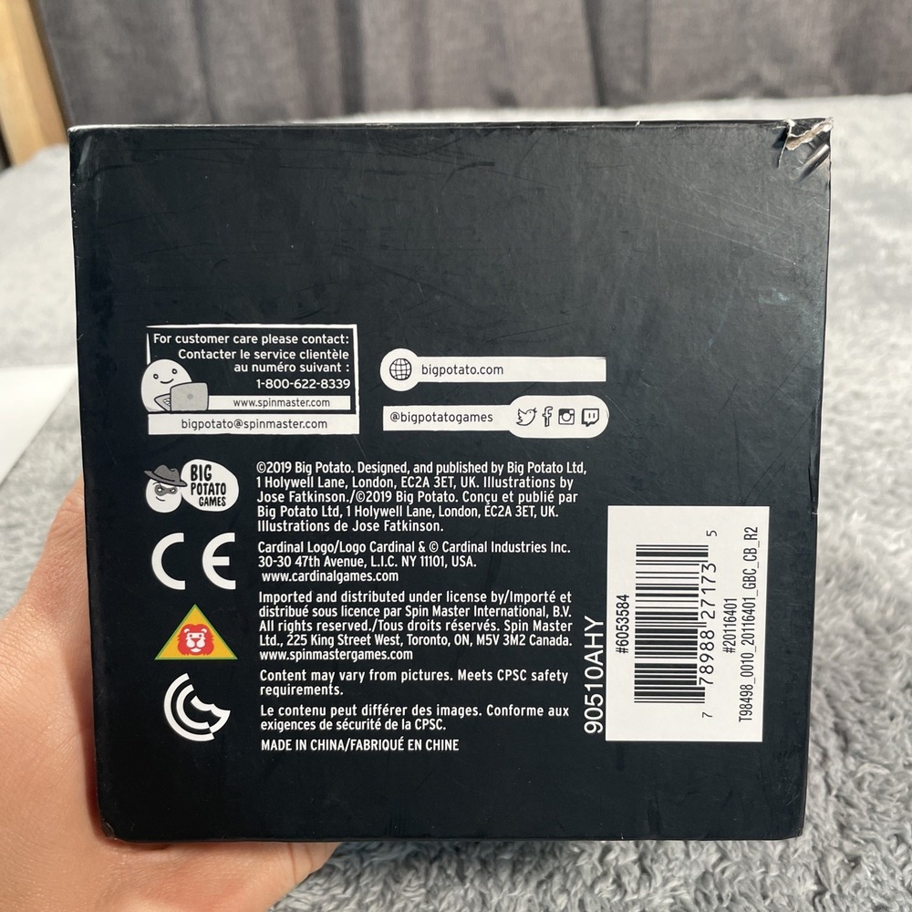Big Potato Party Game Don't Get Got! (2018 Ed) Big Box SEALED Cards Open Box - Picture 8 of 9